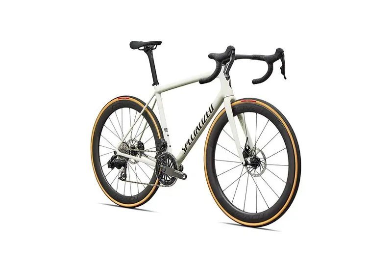 Specialized Aethos 2 Pro SRAM Force AXS Road Bike - Birch/ Stallion Metallic-2