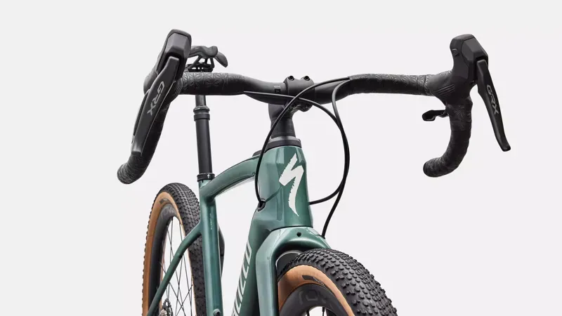 Specialized Creo 2 Expert Shimano GRX Di2 Gravel E.Bike - Gloss Fjord Metallic-4