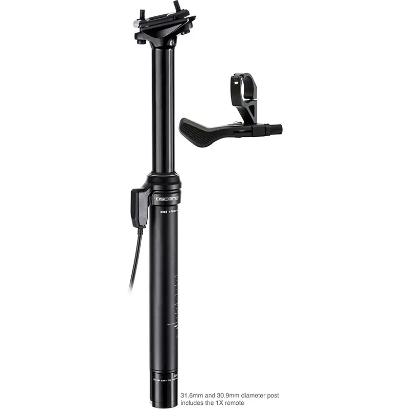 Position Dropper Seatpost With Lever Brand-X Ascend II 150mm 1x