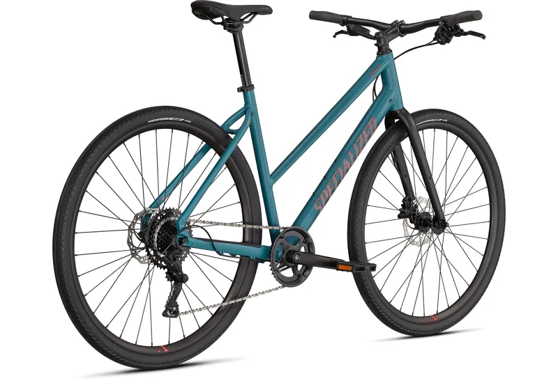 2021 Specialized Sirrus X 2.0 Step Through Hybrid Bike in Blue-1