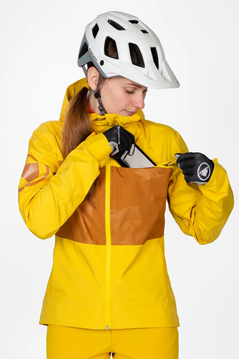 Endura Women's SingleTrack Jacket II - Spruce Green-5