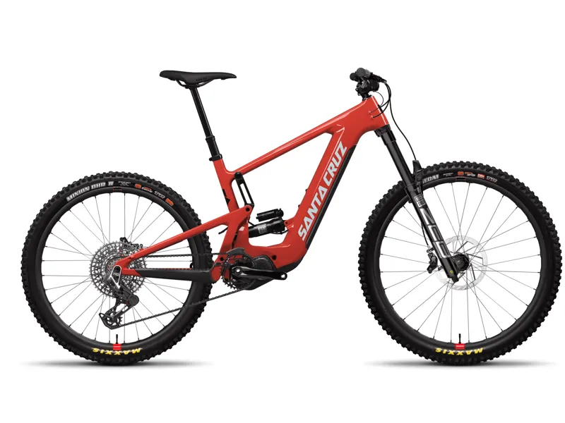 Santa Cruz Heckler C V9 X0 AXS RSV MX Kit E.Bike - Gloss Heirloom Red