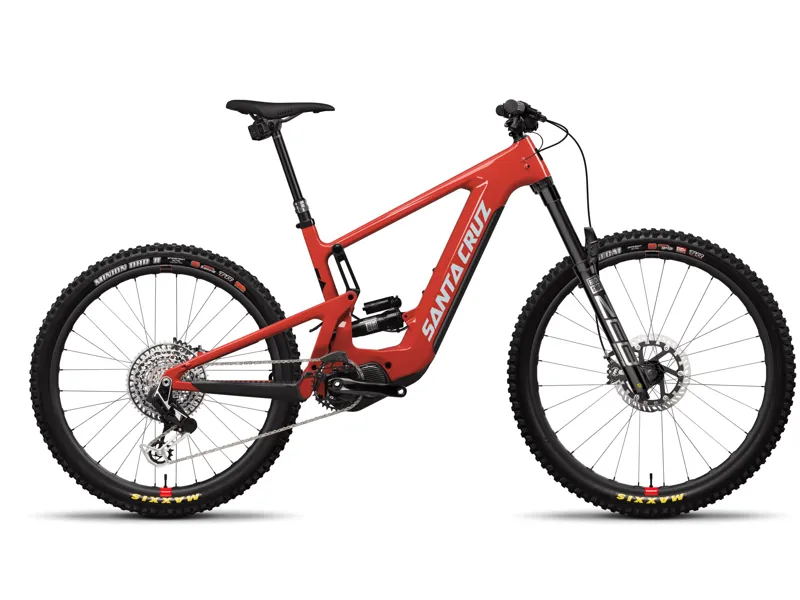 Santa Cruz Heckler CC V9 XX AXS RSV MX Kit E.Bike - Gloss Heirloom Red