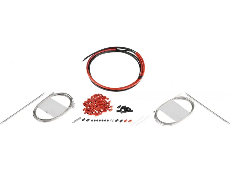 Nokon Road Bike Gear and Brake Cable System - White-1