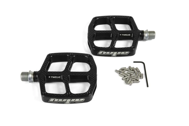Hope F12 Kid's Platform Pedals - Black