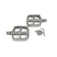 Hope F12 Kid's Platform Pedals - Silver