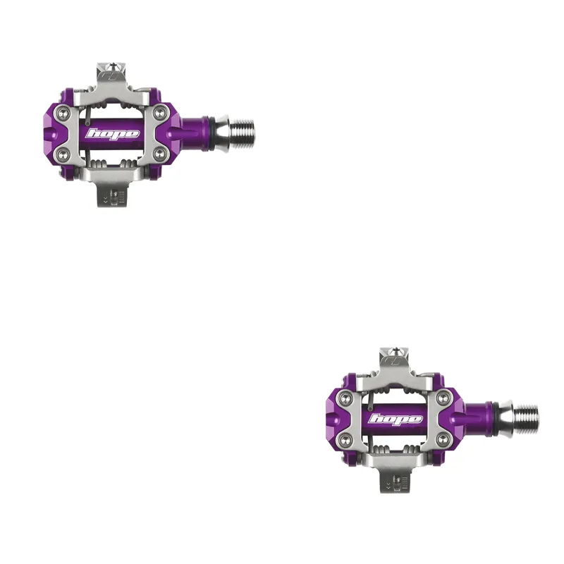 Hope Union Race XC Clipless Pedals - Purple
