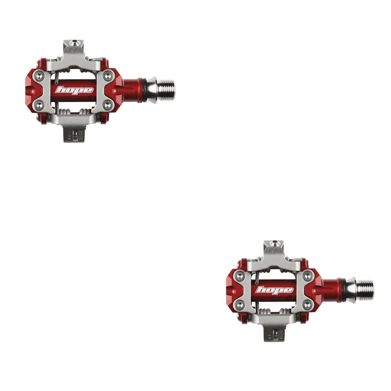 Hope Union Race XC Clipless Pedals - Red