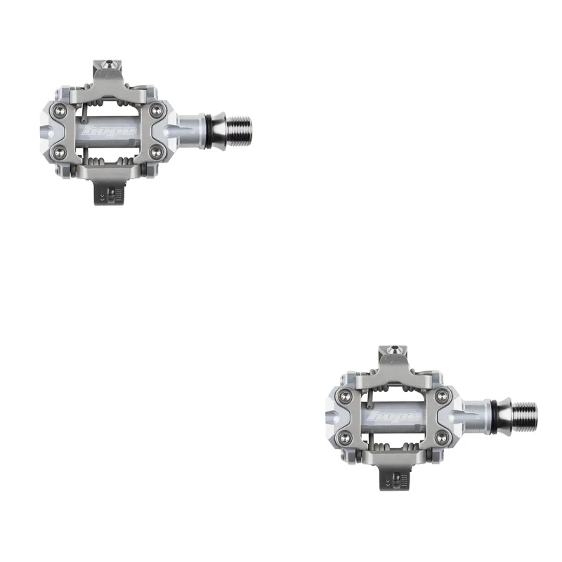 Hope Union Race XC Clipless Pedals - Silver