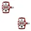 Hope Union Trail Platform Clipless Pedals - Red