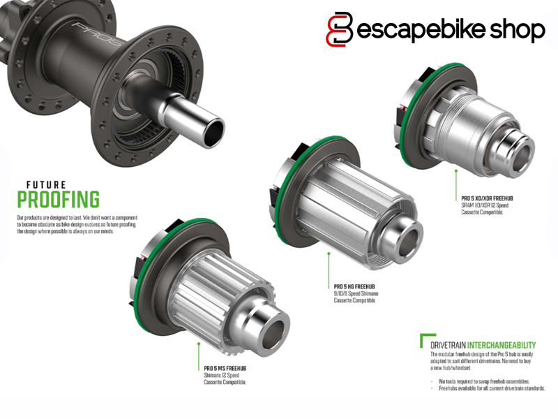 Hope Pro 5/ Fortus 30 27.5 Inch 6 Bolt E.bike Rear Wheel 148mm - Black-5