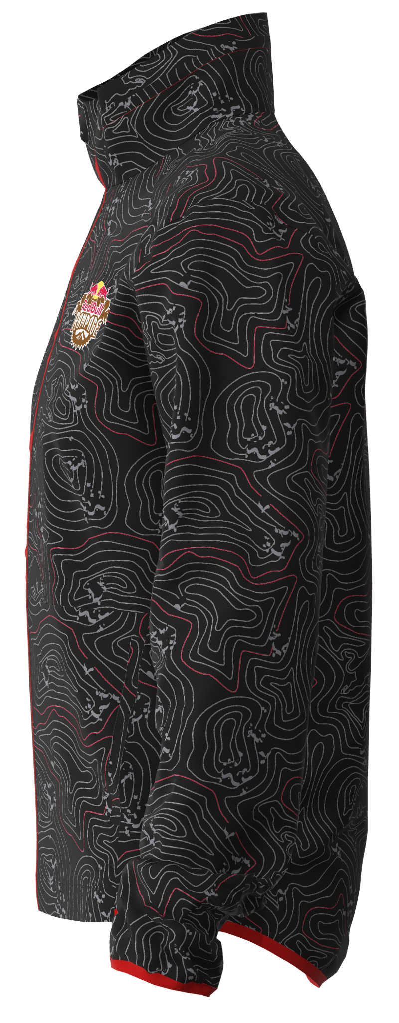 Red Bull Rampage Windbreaker:-  Black/Red-2