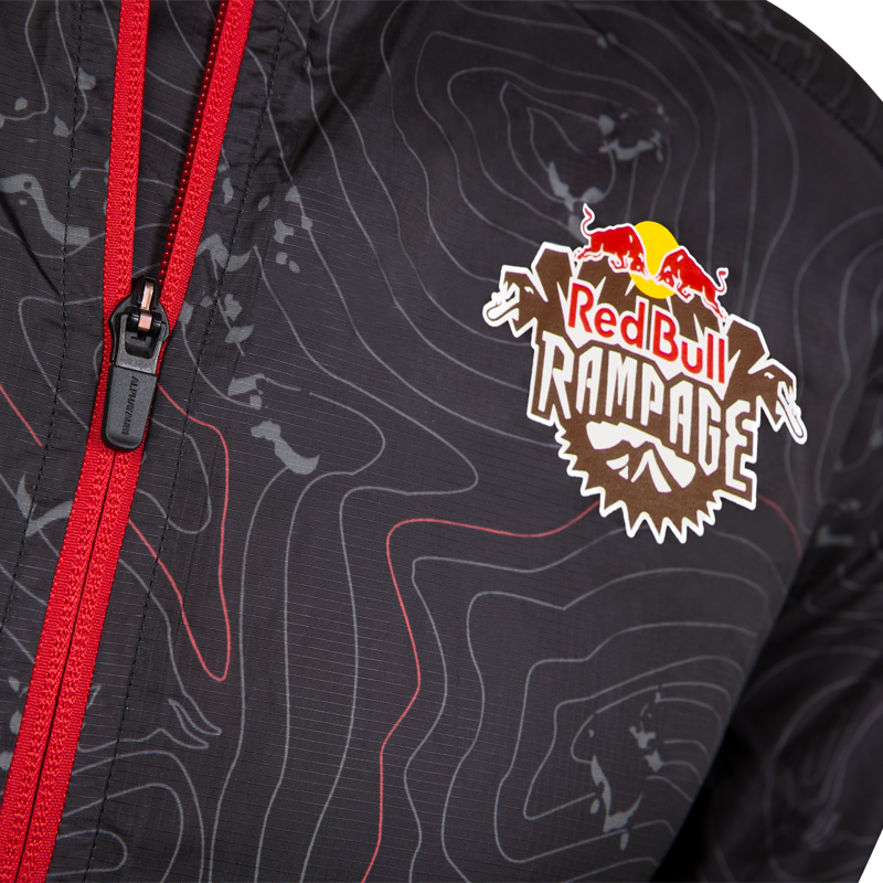 Red Bull Rampage Windbreaker:-  Black/Red-1