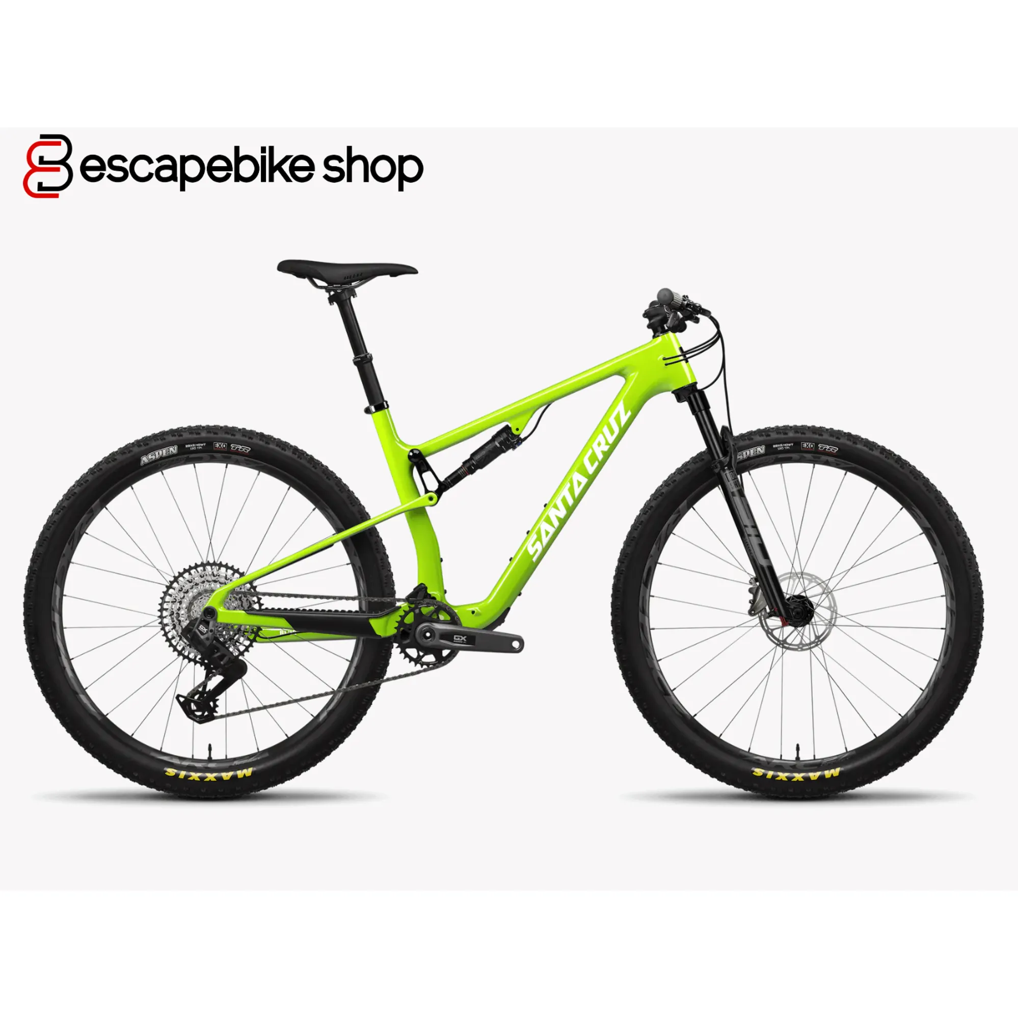 Santa Cruz Blur C V4 GX AXS XC Kit Gloss Spring Green