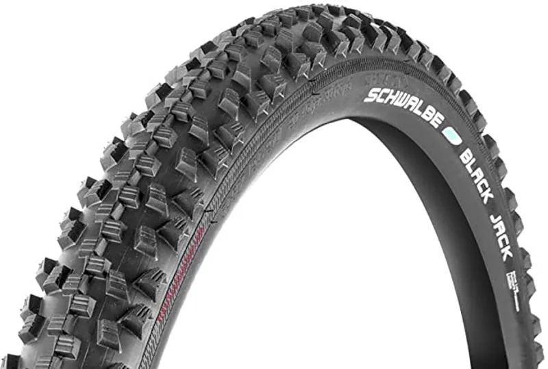 Schwalbe Black Jack K-Guard  Multi Terrain Tyres - Black
