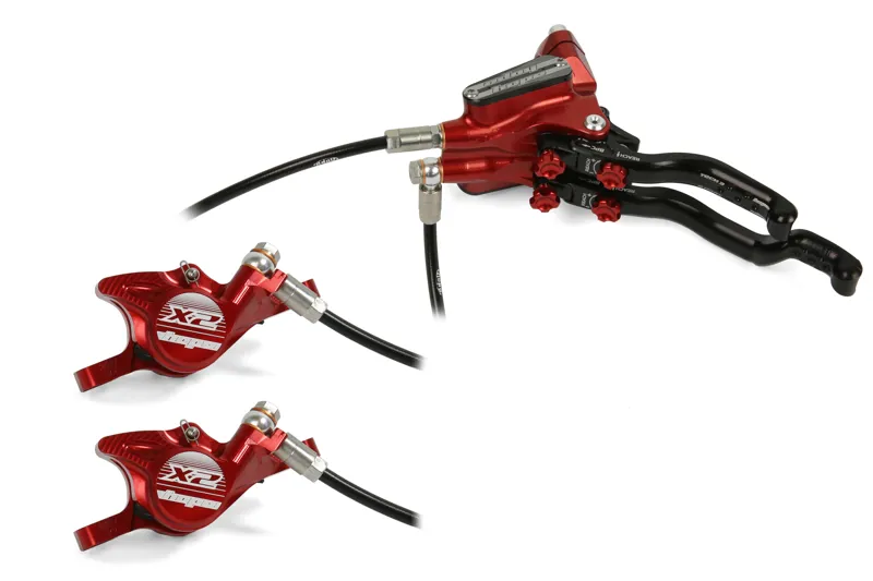 Hope Tech 3 Duo Lever Disc Brakes X2/ E4/ V4 - Red