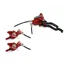 Hope Tech 3 Duo Lever Disc Brakes X2/ E4/ V4 - Red