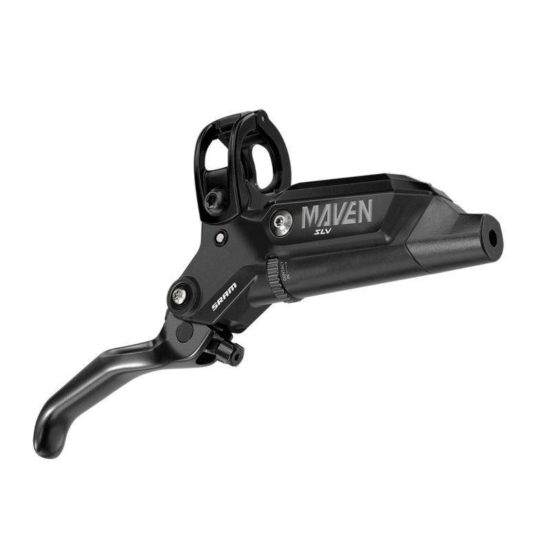 SRAM Maven Silver Stealth - Rotor Sold separately - Black Anodized-3