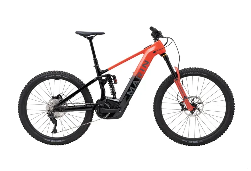Marin Alpine Trail E1 Bosch E.Mountain Bike - Gloss Red/ Black