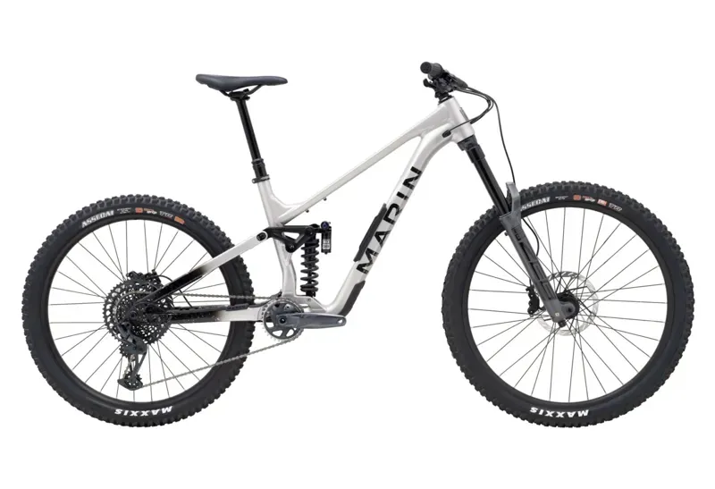 Marin Alpine Trail XR Mountain Bike - Silver/ Black