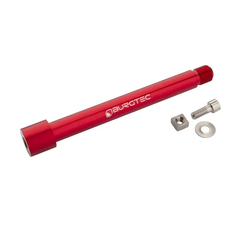 Burgtec Fox 2021+ 15x110mm Fork Axle in Race Red