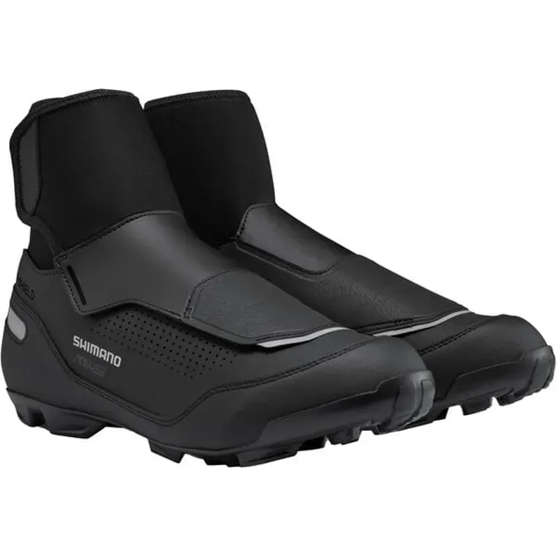 Shimnao MW502 DryShield Clipless Waterproof MTB Boots - Black-1
