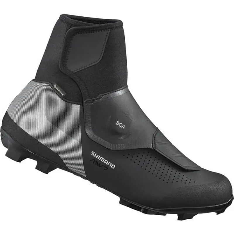 Shimano MW702 Gore-Tex MTB Waterproof Clipless Boots - Black