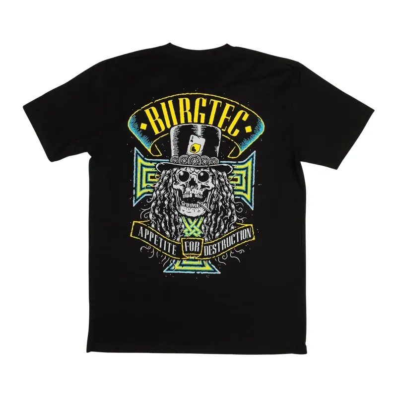Burgtec Appetite for Destruction Short Sleeve T-Shirt - Black-1
