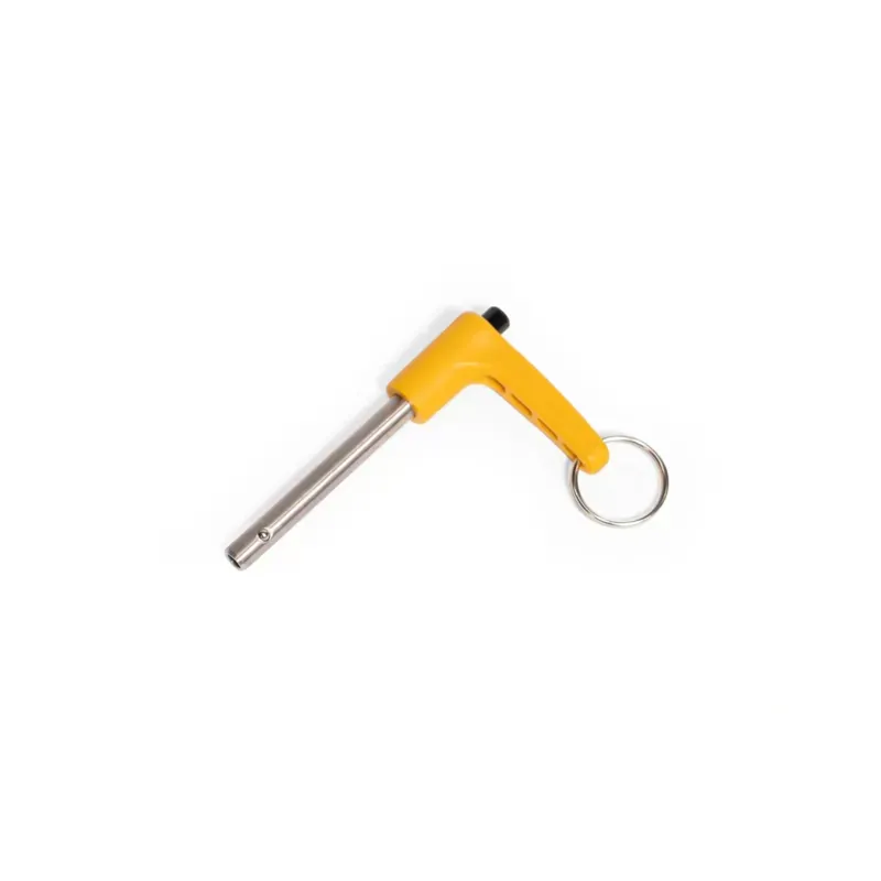 Burley Quick Receiver Retaining Pin in Silver/Yellow