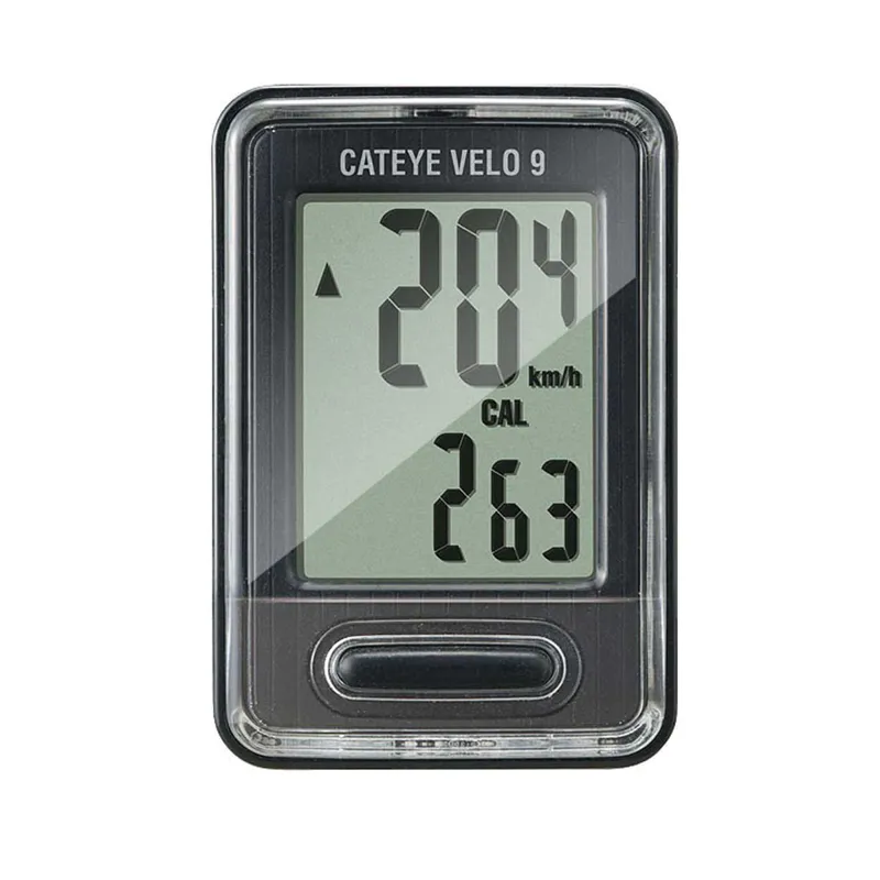 Cateye Velo 9 Wired Computer - Black