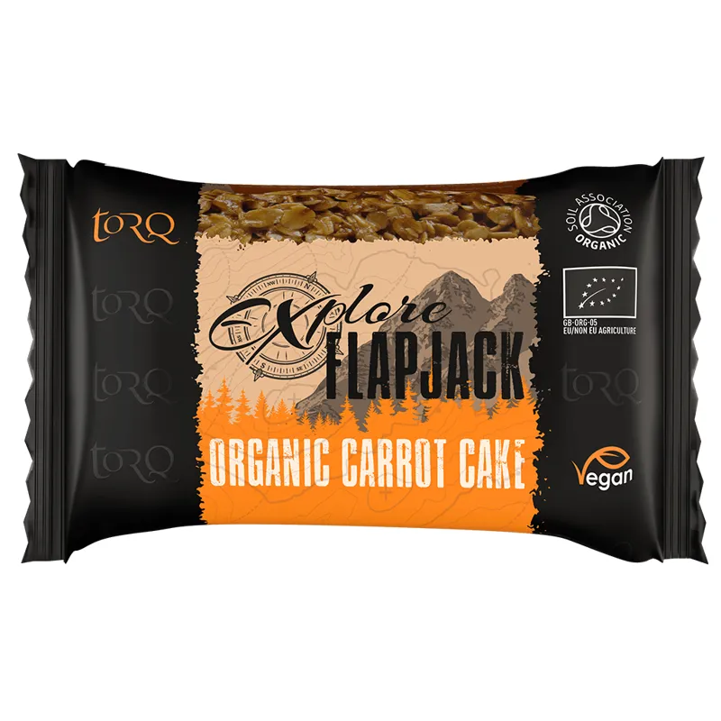 Torq Explore Flapjack Energy Bar - Carrot Cake - 65gram