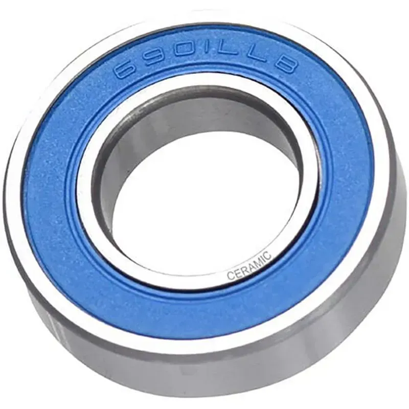 M Part 6901 LLB 12 x 24 x 6mm Ceramic Bearing in Silver