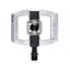 Crankbrothers Mallet DH Platform Clipless Pedals - High Polish Silver 