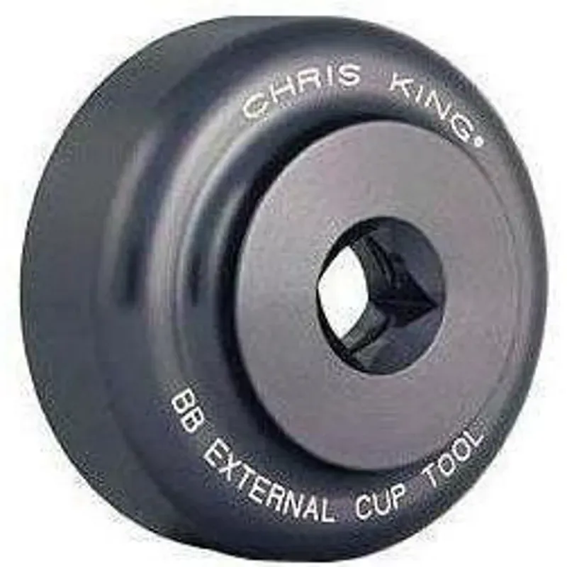 Chris King Tool Bottom Bracket External Cup Installation Tool For Thread Fit 24 BB / Black threadfit
