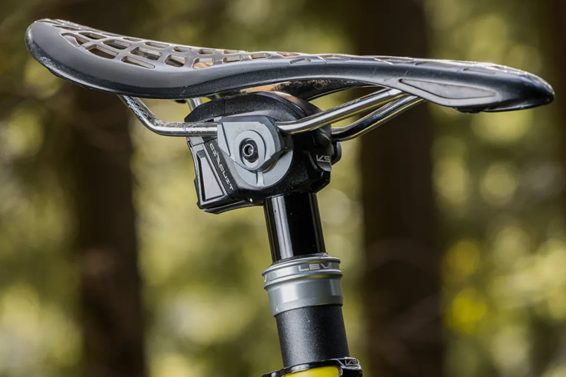 LEV Circuit Wireless Dropper Seatpost - Black/ Grey-3