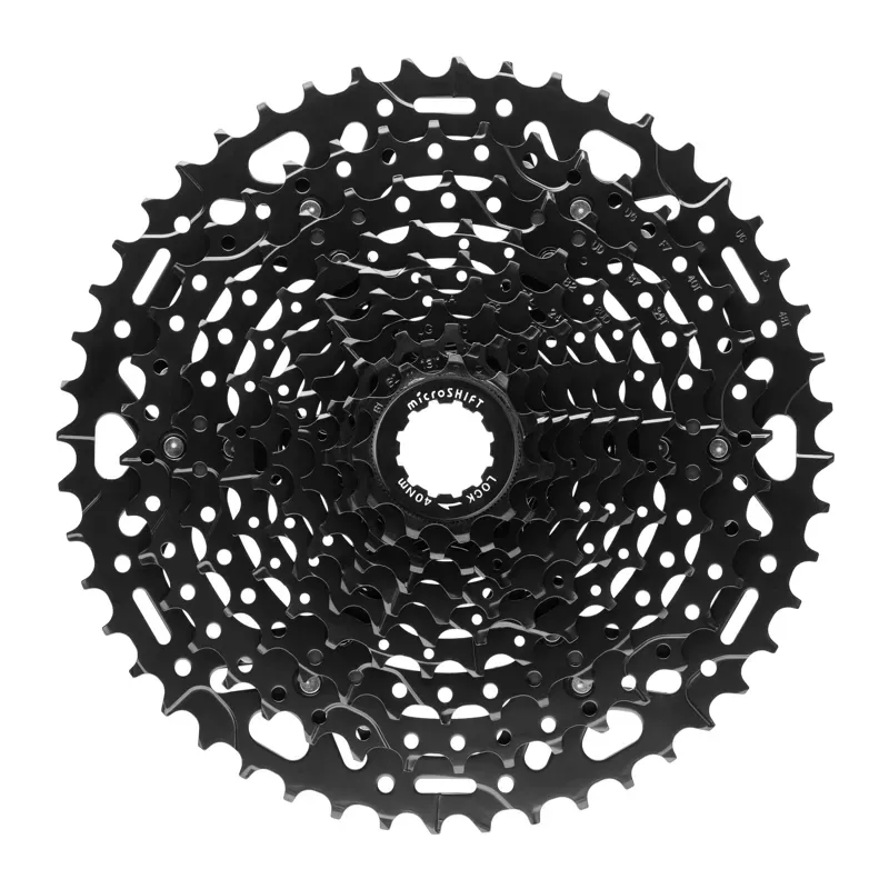 Microshift ADVENT X H-Series 10 Speed 11-48 Teeth Cassette - Black