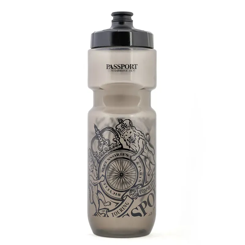 Passport Bottle 750ML- Trans Black