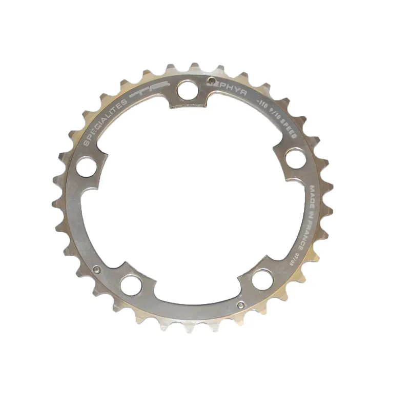 TA Specialites Zephr 110PCD 5 Arm Chainrings - Silver-1