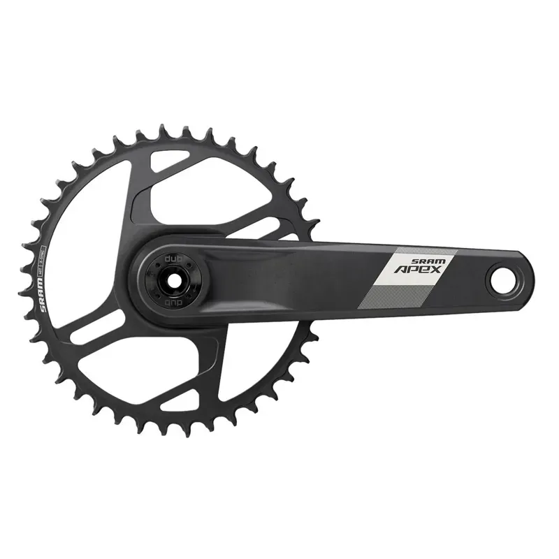 SRAM APEX 1X Crankset Wide D1 Dub Chainsets - Direct Mount 40 Teeth - Black