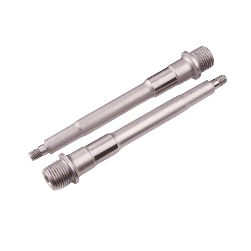 Burgtec MK4 Composite Pedal Axles - Silver