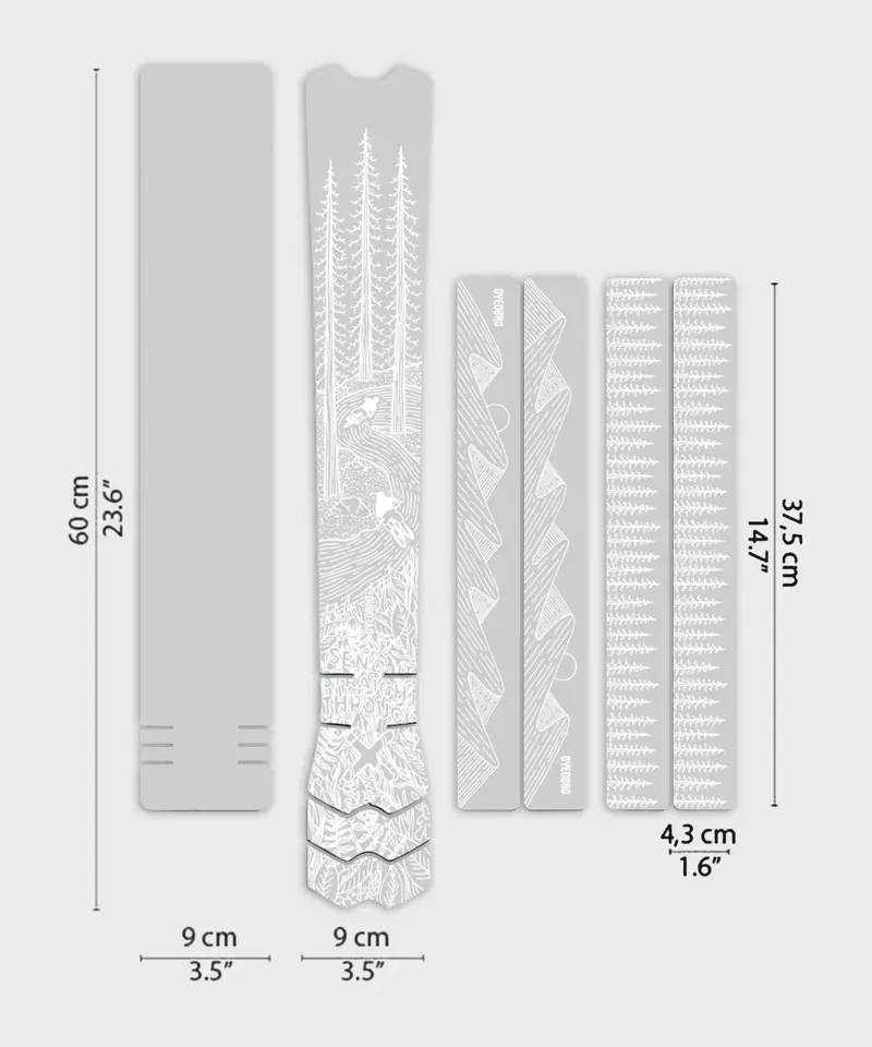 DYEDBRO Frame Protection - OS Illustration - Gloss White
