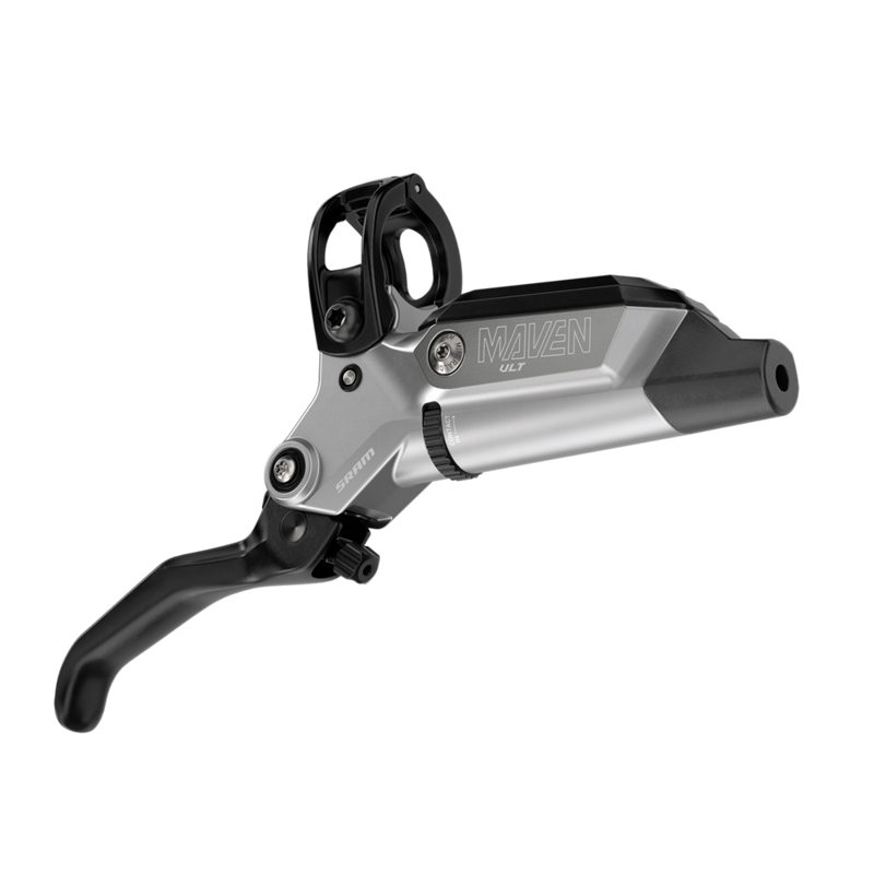 SRAM Maven Ultimate Stealth  - Rotor Sold Separately - Clear Anodized-3