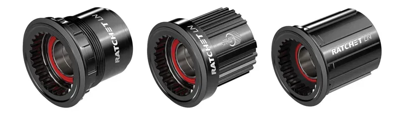 DT Swiss Rachet LN Alloy Freehub Kits - Black