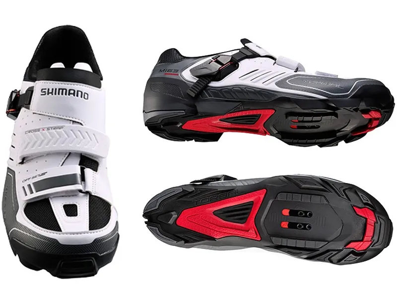 Shimano M163W SPD MTB Shoe - White-1