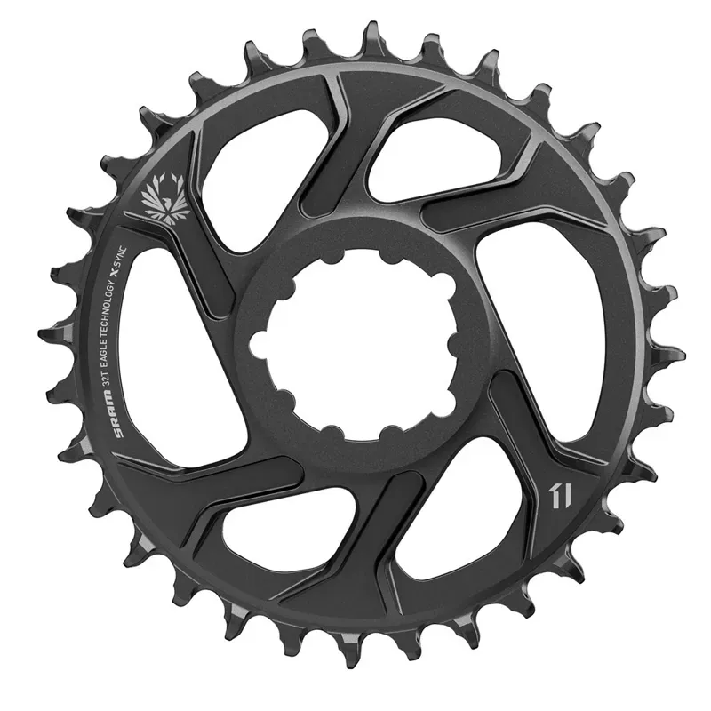 Sram : Eagle XSync Chainring : DM : 3mm : 34 Tooth : Black