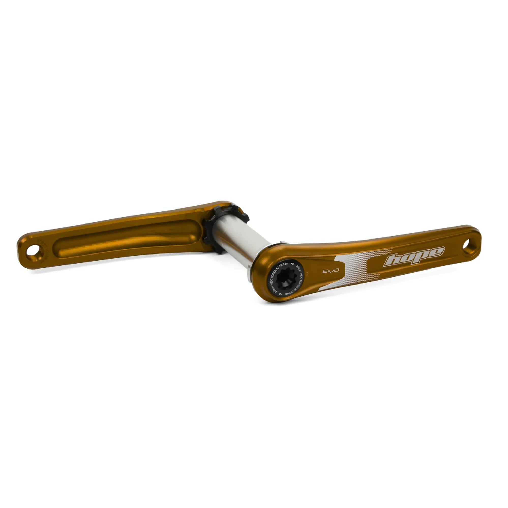 Hope EVO Crankset No Spider Bronze