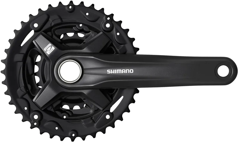 Shimano Altus MT210 2 Piece 9 Speed 50mm Offset Chainsets - Black-1