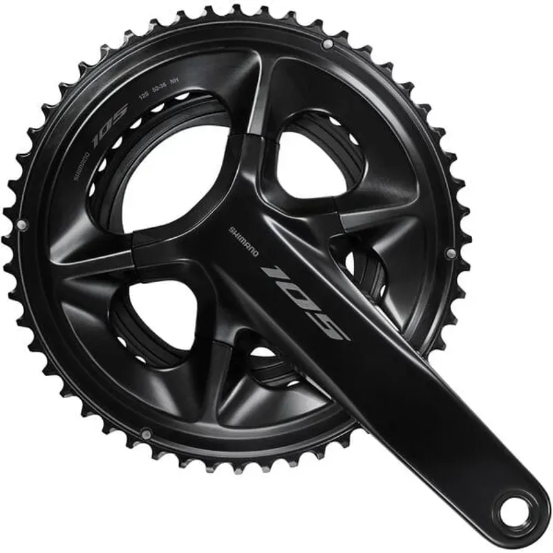 Shimano R7100 105 12 Speed Chainsets - Black-2