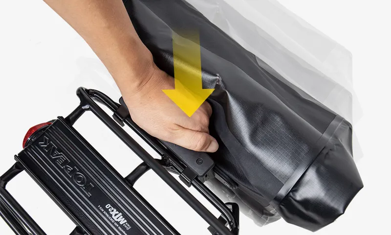 Topeak Drybag Pannier Bag With Quicklock - 24 Litre - Black-6