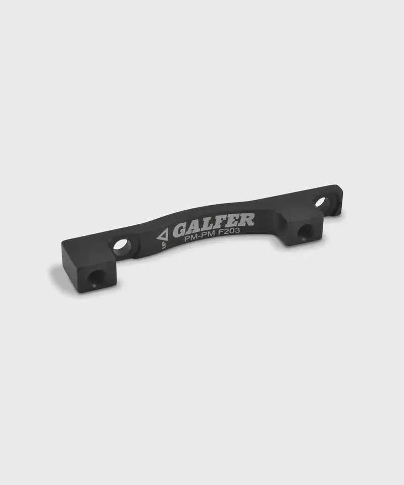Galfer Bike Radial Postmount Disc Brake Caliper Adapters - Black-1